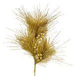 Clayre & Eef | Kerstdecoratie Goudkleurig 25x10x80 cm | 5PL0172 Clayre & Eef | Kerstdecoratie Goudkleurig 25x10x80 cm | 5PL0172