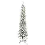 Clayre & Eef | Kunstkerstboom Wit Groen 50x50x210 cm | 50814 Clayre & Eef | Kunstkerstboom Wit Groen 50x50x210 cm | 50814