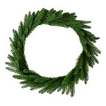 Clayre & Eef | Kerstdecoratie Krans Groen ø 65x10 cm | 50819 Clayre & Eef | Kerstdecoratie Krans Groen ø 65x10 cm | 50819