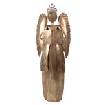 Clayre & Eef | Decoratie Beeld Engel Goudkleurig 62x25x169 cm | 5Y1230 Clayre & Eef | Decoratie Beeld Engel Goudkleurig 62x25x169 cm | 5Y1230