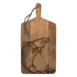 Clayre & Eef | Decoratie Snijplank Bruin 25x2x50 cm | 6H2391 Clayre & Eef | Decoratie Snijplank Bruin 25x2x50 cm | 6H2391