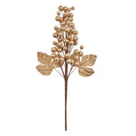 Clayre & Eef | Kerstdecoratie Tak Goudkleurig Bruin 8x6x34 cm | 66153GO Clayre & Eef | Kerstdecoratie Tak Goudkleurig Bruin 8x6x34 cm | 66153GO