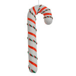 Clayre & Eef | Decoratie hanger Zuurstok Wit Rood 10x3x26 cm | 66183 Clayre & Eef | Decoratie hanger Zuurstok Wit Rood 10x3x26 cm | 66183