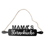 Clayre & Eef | Tekstbord Zwart 50x1x14 cm | 6Y5696 Clayre & Eef | Tekstbord Zwart 50x1x14 cm | 6Y5696
