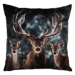 Clayre & Eef | Kussenhoes Grijs Bruin 45x45 cm | KT021.411 Clayre & Eef | Kussenhoes Grijs Bruin 45x45 cm | KT021.411