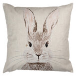 Clayre & Eef | Kussenhoes Beige Bruin 45x45 cm | KT021.422 Clayre & Eef | Kussenhoes Beige Bruin 45x45 cm | KT021.422