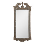 Clayre & Eef | Wandspiegel Groen 65x3x145 cm | 52S324