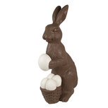 Clayre & Eef | Decoratie Konijn Bruin Wit 47x25x82 cm | 5MG0055 Clayre & Eef | Decoratie Konijn Bruin Wit 47x25x82 cm | 5MG0055