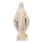 Clayre & Eef | Kerstdecoratie Beeld Maria Beige Bruin 17x12x41 cm | 6MG0113 Clayre & Eef | Kerstdecoratie Beeld Maria Beige Bruin 17x12x41 cm | 6MG0113