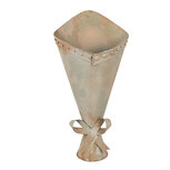 Clayre & Eef | Bloempot Groen Bruin 25x21x50 cm | 6Y5797 Clayre & Eef | Bloempot Groen Bruin 25x21x50 cm | 6Y5797