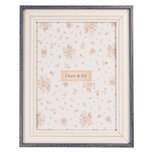 Clayre & Eef | Fotolijst Wit Blauw 14x2x19 cm / 10x15 cm | 2F1226S Clayre & Eef | Fotolijst Wit Blauw 14x2x19 cm / 10x15 cm | 2F1226S