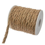 Clayre & Eef | Touw Bruin ø 7x8 cm / 10 m | 66209