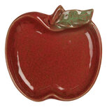 Clayre & Eef | Schaaltje Appel Rood Groen 13x13x2 cm | 6CE2153 Clayre & Eef | Schaaltje Appel Rood Groen 13x13x2 cm | 6CE2153