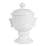 Clayre & Eef | Voorraadpot Deksel Wit ø 12x17 cm / 125 ml | 6CE2170 Clayre & Eef | Voorraadpot Deksel Wit ø 12x17 cm / 125 ml | 6CE2170