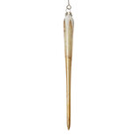 Clayre & Eef | Kersthanger Beige Grijs ø 2x21 cm | 6GL4714 Clayre & Eef | Kersthanger Beige Grijs ø 2x21 cm | 6GL4714