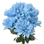 Clayre & Eef | Kunstbloem Blauw Groen 20x20x49 cm | 6PL0377BL Clayre & Eef | Kunstbloem Blauw Groen 20x20x49 cm | 6PL0377BL