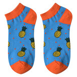 Clayre & Eef | Sokken Blauw Oranje 36-41 | JZSSK0017