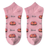 Clayre & Eef | Sokken Roze Bruin 36-41 | JZSSK0023