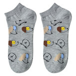 Clayre & Eef | Sokken Grijs Bruin 36-41 | JZSSK0027