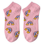 Clayre & Eef | Sokken Roze Geel 36-41 | JZSSK0035