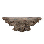 Clayre & Eef | Wandrek Bruin Groen 60x23x30 cm | 5MG0060 Clayre & Eef | Wandrek Bruin Groen 60x23x30 cm | 5MG0060