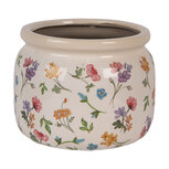 Clayre & Eef | Bloempot Binnen Beige Roze ø 20x15 cm | 6CECFL0001L Clayre & Eef | Bloempot Binnen Beige Roze ø 20x15 cm | 6CECFL0001L