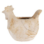 Clayre & Eef | Bloempot Binnen Beige Bruin 31x20x27 cm | 6MG0108 Clayre & Eef | Bloempot Binnen Beige Bruin 31x20x27 cm | 6MG0108