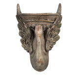 Clayre & Eef | Bloempot Binnen Groen Bruin 30x15x43 cm | 6MG0112 Clayre & Eef | Bloempot Binnen Groen Bruin 30x15x43 cm | 6MG0112
