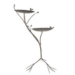 Clayre & Eef | Vogelvoederbak Groen Bruin 38x43x78 cm | 6Y5656 Clayre & Eef | Vogelvoederbak Groen Bruin 38x43x78 cm | 6Y5656