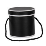 Clayre & Eef | Kado doosje Zwart ø 12x12 cm | 66009Z