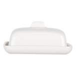 Clayre & Eef | Botervloot Wit 9x8x5 cm | 6CE2045