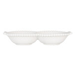 Clayre & Eef | Kom Wit 25x7x3 cm / 100 ml | 6CEBO0202L