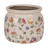Clayre & Eef | Bloempot Binnen Beige Roze ø 16x13 cm | 6CECFL0001M Clayre & Eef | Bloempot Binnen Beige Roze ø 16x13 cm | 6CECFL0001M