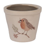 Clayre & Eef | Bloempot Binnen Beige Bruin ø 8x7 cm | 6CEVGP0001XS Clayre & Eef | Bloempot Binnen Beige Bruin ø 8x7 cm | 6CEVGP0001XS