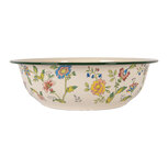 Clayre & Eef | Decoratie schaal Beige Groen ø 30x9 cm / 3000 ml | 6EM0004 Clayre & Eef | Decoratie schaal Beige Groen ø 30x9 cm / 3000 ml | 6EM0004