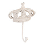 Clayre & Eef | Wandhaak Wit 14x7x19 cm | 6Y5773