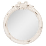 Clayre & Eef | Wandspiegel Wit 48x6x52 cm | 52S328