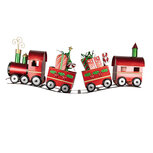 Clayre & Eef | Decoratie Trein Rood 140x24x52 cm | 5Y1256 Clayre & Eef | Decoratie Trein Rood 140x24x52 cm | 5Y1256