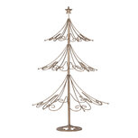 Clayre & Eef | Kerstdecoratie Kerstboom Goudkleurig ø 46x75 cm | 5Y1267 Clayre & Eef | Kerstdecoratie Kerstboom Goudkleurig ø 46x75 cm | 5Y1267