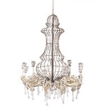 Clayre & Eef | Hangkandelaar Beige Bruin ø 69x93/137 cm | 5Y1342 Clayre & Eef | Hangkandelaar Beige Bruin ø 69x93/137 cm | 5Y1342