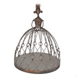 Clayre & Eef | Planthouder staand Bruin Grijs ø 44x54 cm | 5Y1357 Clayre & Eef | Planthouder staand Bruin Grijs ø 44x54 cm | 5Y1357