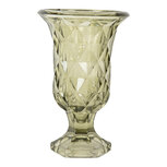 Clayre & Eef | Vazen Glas Groen ø 12x18 cm | 6GL5337 Clayre & Eef | Vazen Glas Groen ø 12x18 cm | 6GL5337