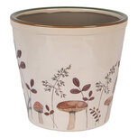 Clayre & Eef | Bloempot Binnen Beige Bruin ø 21x20 cm | 6CELFJ0001XL Clayre & Eef | Bloempot Binnen Beige Bruin ø 21x20 cm | 6CELFJ0001XL