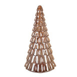 Clayre & Eef | Kerstdecoratie Kerstboom Bruin ø 20x40 cm | 6GL5329 Clayre & Eef | Kerstdecoratie Kerstboom Bruin ø 20x40 cm | 6GL5329