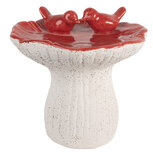 Clayre & Eef | Decoratie Paddenstoel Wit Rood ø 19x18 cm | 6TE0580 Clayre & Eef | Decoratie Paddenstoel Wit Rood ø 19x18 cm | 6TE0580