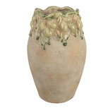 Clayre & Eef | Bloempot Binnen Beige Geel ø 18x27 cm | 6TE0582 Clayre & Eef | Bloempot Binnen Beige Geel ø 18x27 cm | 6TE0582