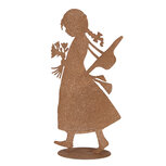 Clayre & Eef | Decoratie Kind Bruin 21x10x43 cm | 6Y5958 Clayre & Eef | Decoratie Kind Bruin 21x10x43 cm | 6Y5958