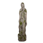 Clayre & Eef | Decoratie Beeld Maria Beige 15x15x67 cm | 5PR0182 Clayre & Eef | Decoratie Beeld Maria Beige 15x15x67 cm | 5PR0182