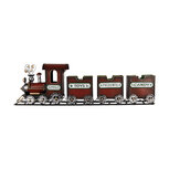 Clayre & Eef | Decoratie Trein Rood Groen 95x19x28 cm | 5Y1298 Clayre & Eef | Decoratie Trein Rood Groen 95x19x28 cm | 5Y1298