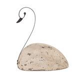Clayre & Eef | Decoratie Zwaan Wit Bruin 25x11x27 cm | 6H2433L Clayre & Eef | Decoratie Zwaan Wit Bruin 25x11x27 cm | 6H2433L